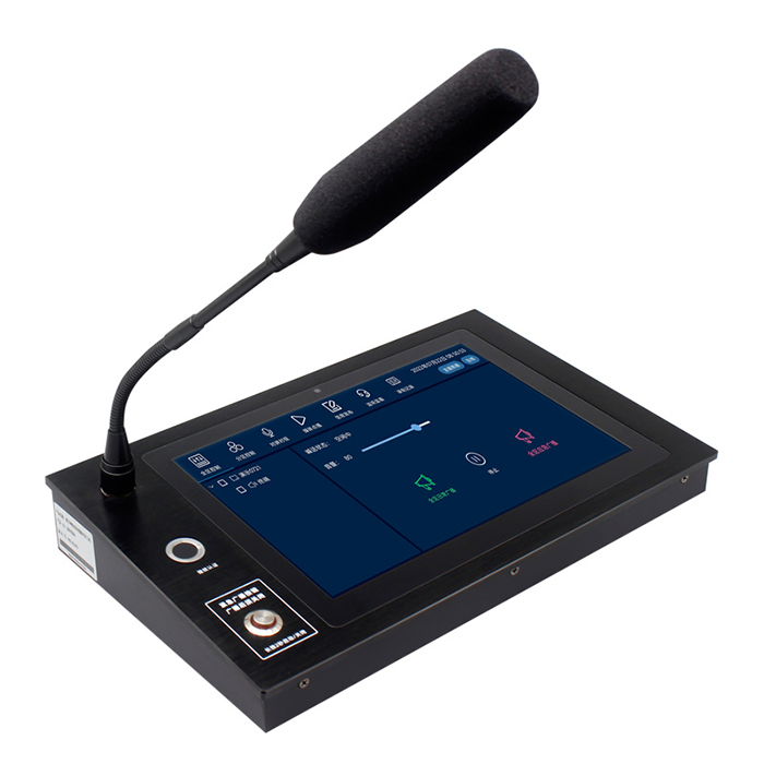 ZGR8810  10.1寸云廣播雙向視頻對講主機(jī)