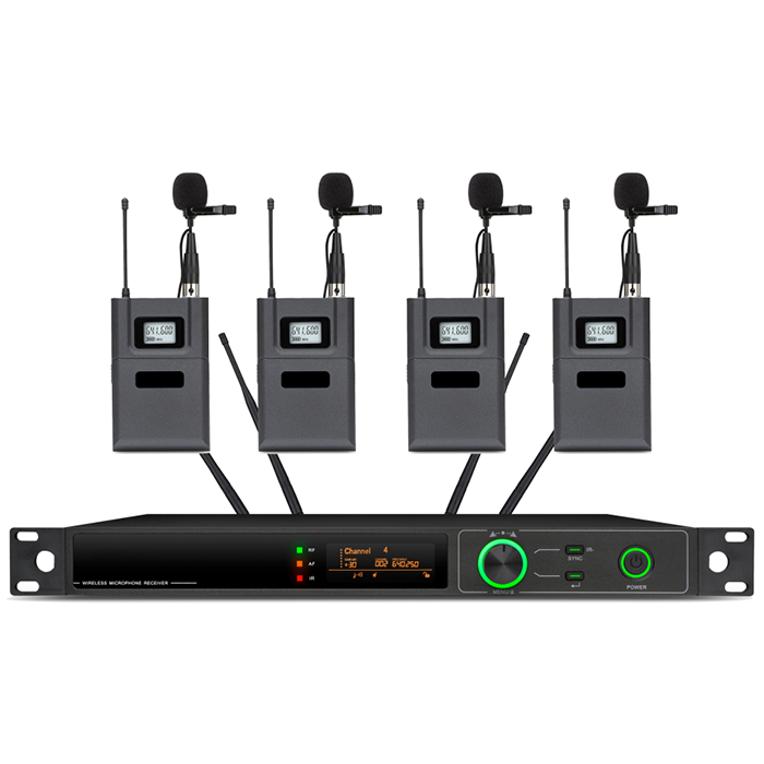 BK-8674  一拖四無線頭戴（領(lǐng)夾）