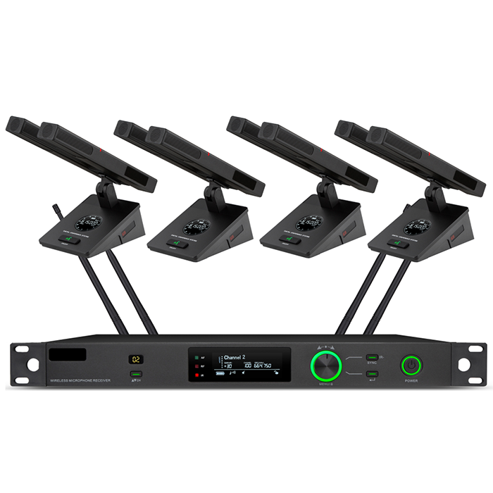 BK-8664  無線視像一拖四會(huì)議（雙方管）