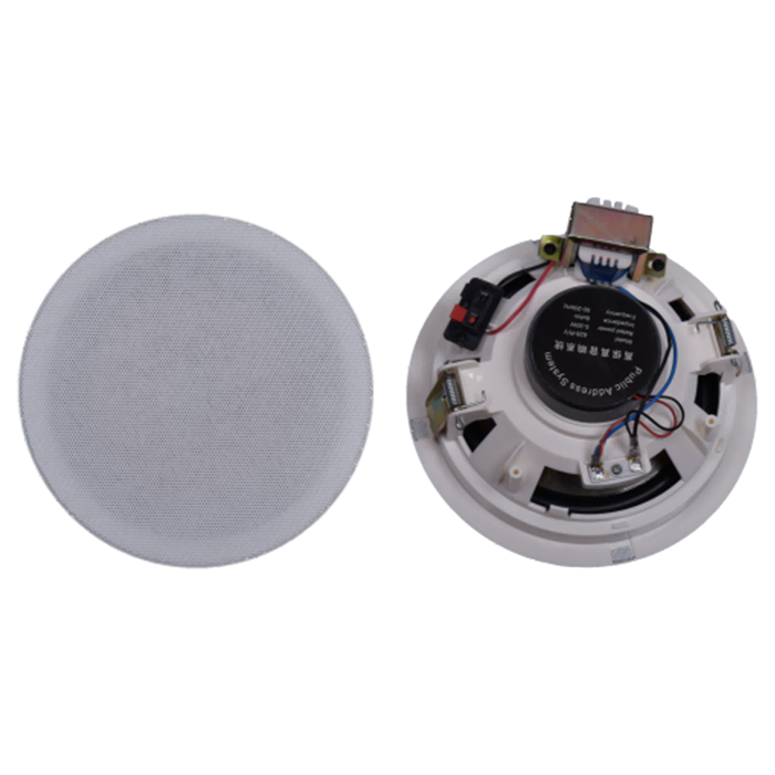 ZY206T  6寸20W無后罩同軸高音吸頂揚(yáng)聲器