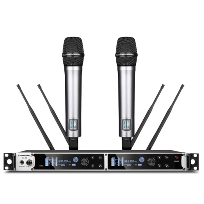 SYJ-460  一拖二無(wú)線手持話筒