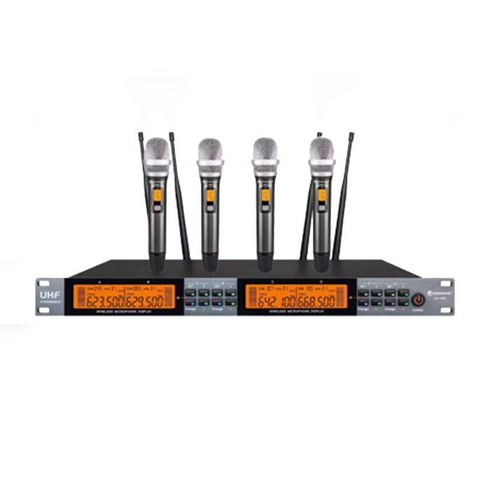 JAU-4493  無(wú)線一拖四手持話筒