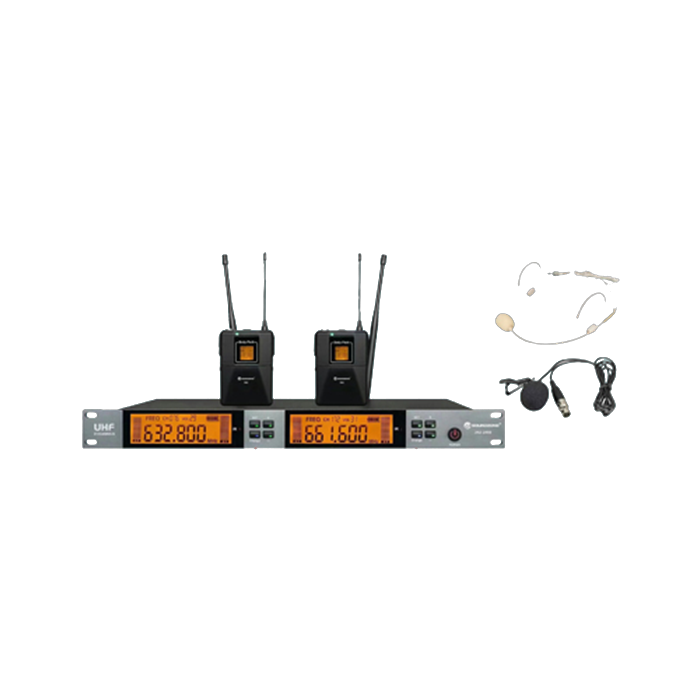 JAU-2493  無線一拖四領(lǐng)夾/頭戴話筒