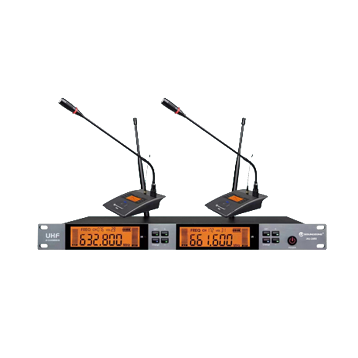 JAU-2493  無(wú)線(xiàn)一拖四鵝頸會(huì)議話(huà)筒