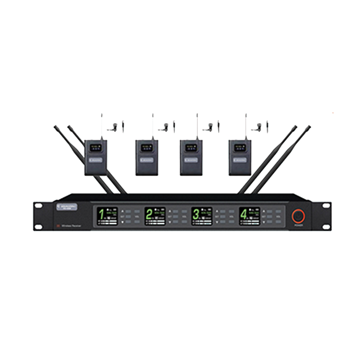 JSU-9468  一托四無(wú)線(xiàn)領(lǐng)夾/頭戴話(huà)筒