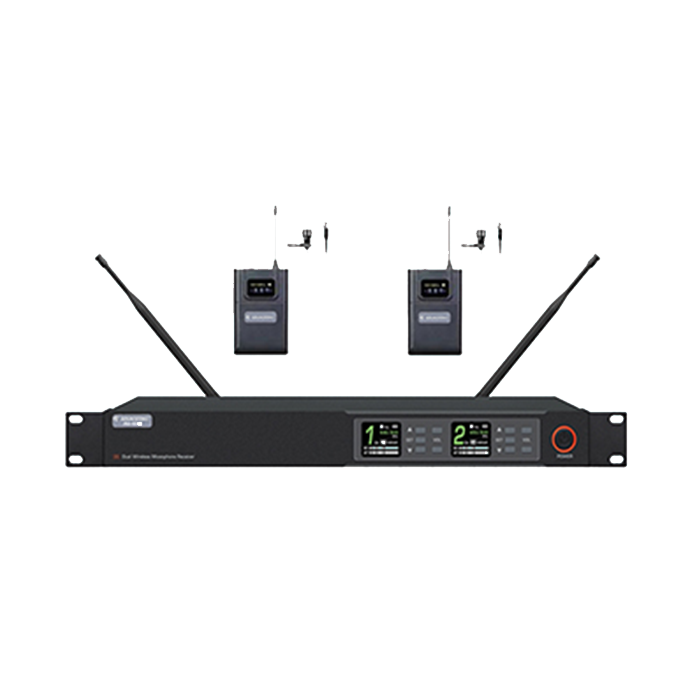 JSU-9268  一托二無線領(lǐng)夾/頭戴話筒