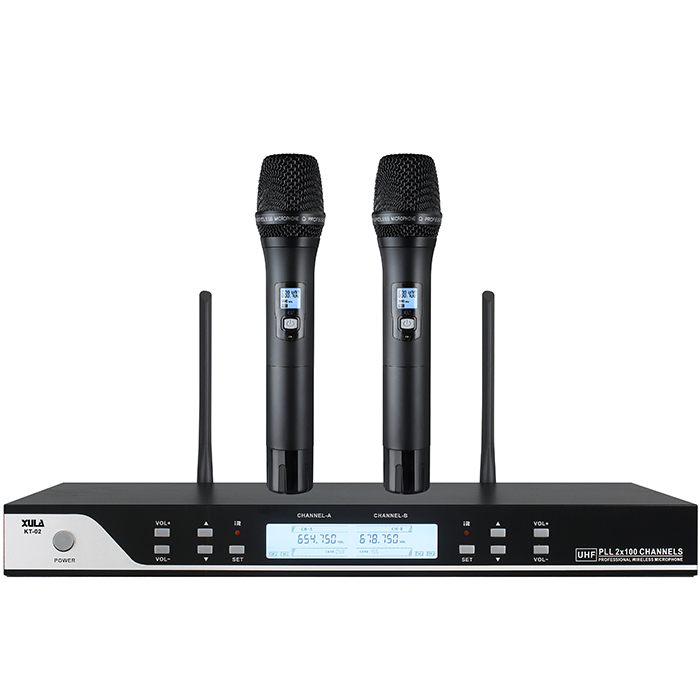 XLM-02  一拖二無線手持話筒