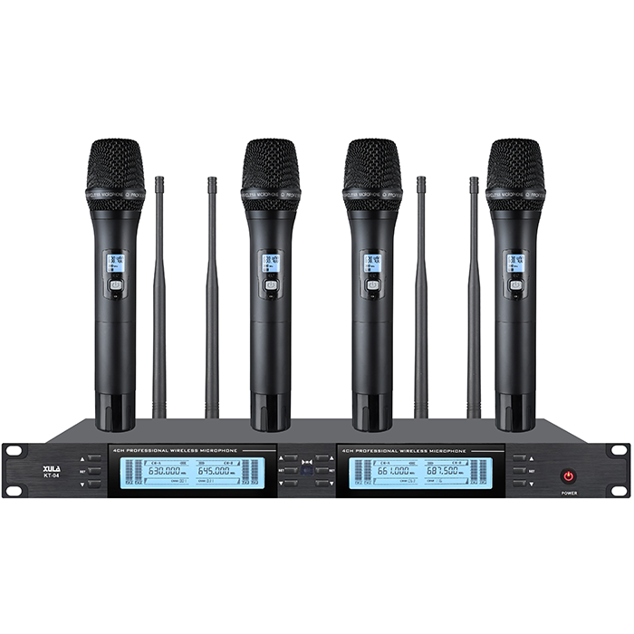 XLM-04  無線一拖四手持話筒