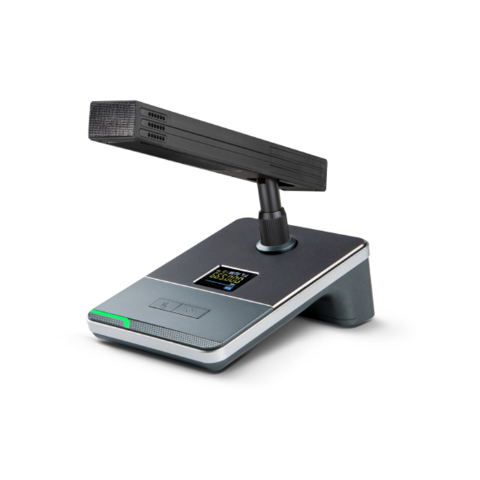 XLM-8539B  無(wú)線陣列數(shù)字會(huì)議系統(tǒng)代表單元（配鋰電池）